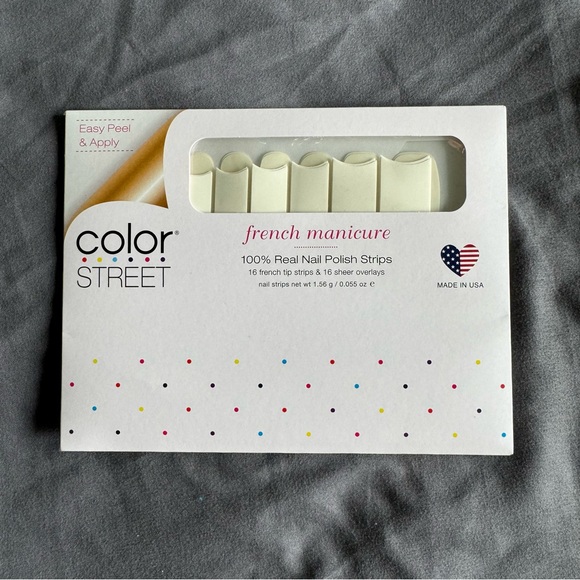 Color Street: Meet Me in Paris | White French Tips Classic Minimalist Neutral - Picture 3 of 12